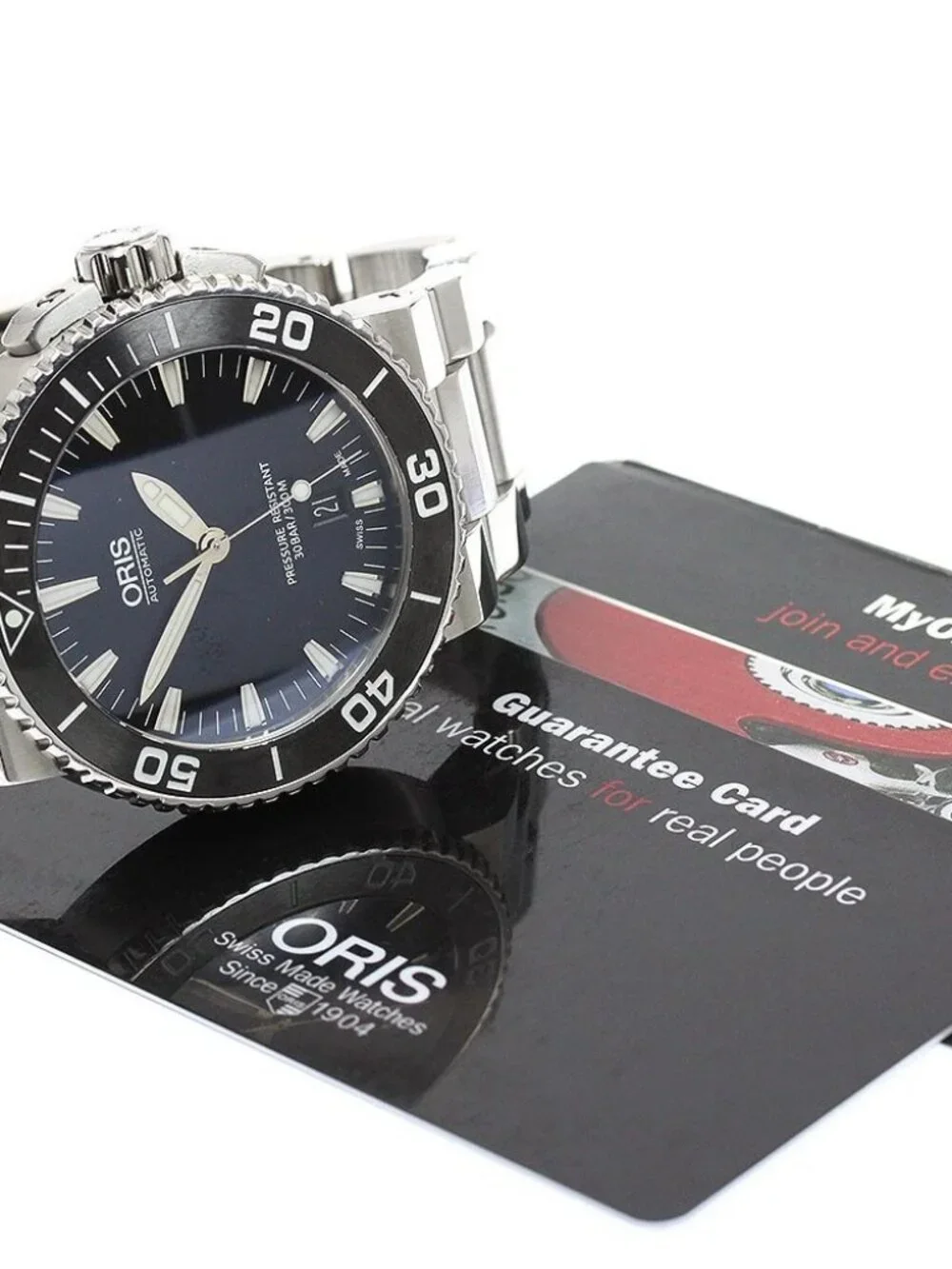 ORIS Aquis Date 01 733 7653 4154-07 8 26 01PEB Automatic Men's Watch_964916